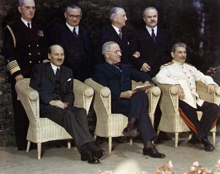 IGCSE history; cold war; potsdam; 1945